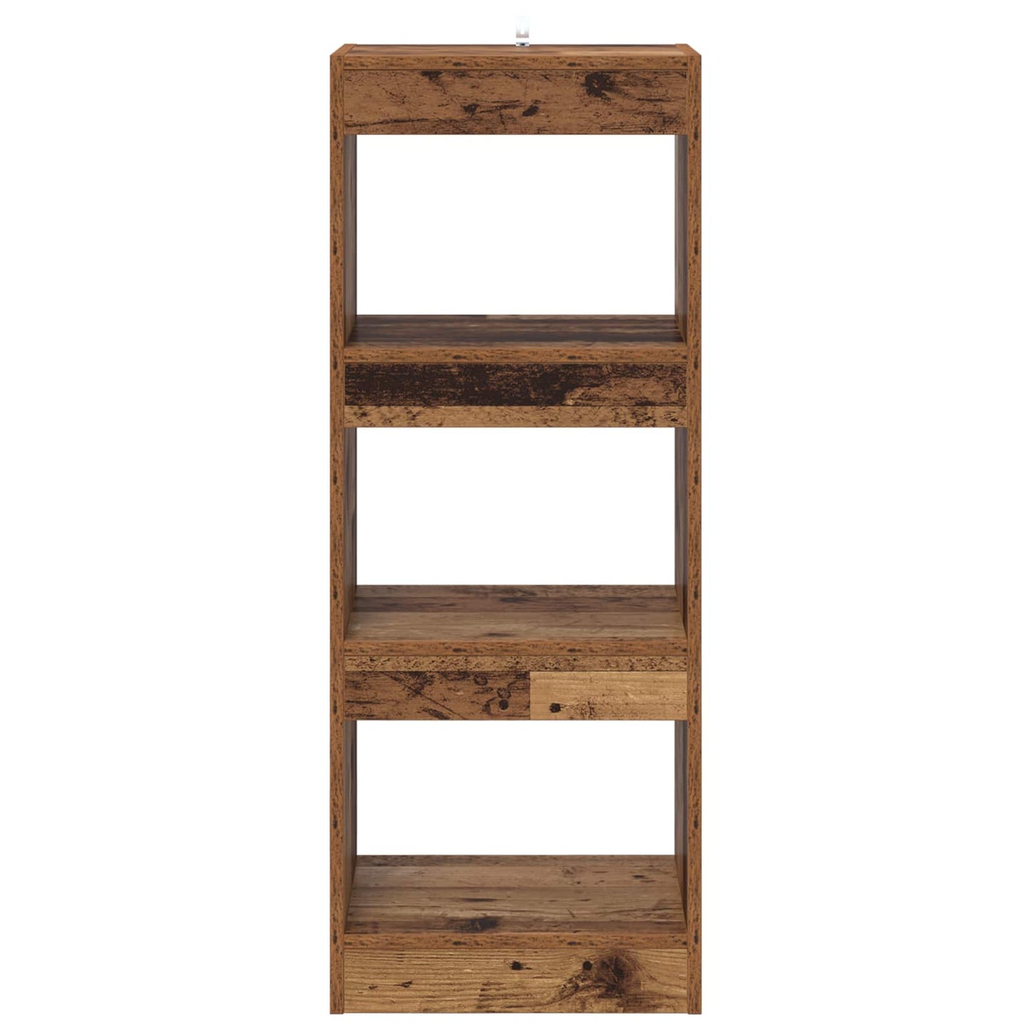 Bücherregal 3 Ebenen 40 x 30 x 103 cm Holzwerkstoff Braun