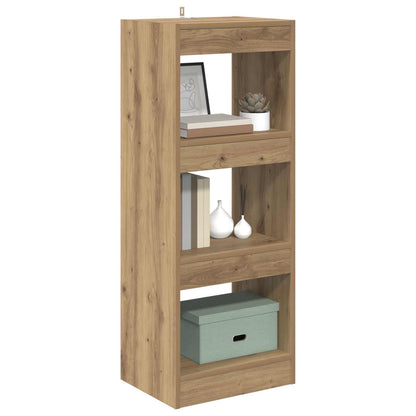 Bücherregal 3 Ebenen 37 x 30 x 103 cm Holzwerkstoff Braun
