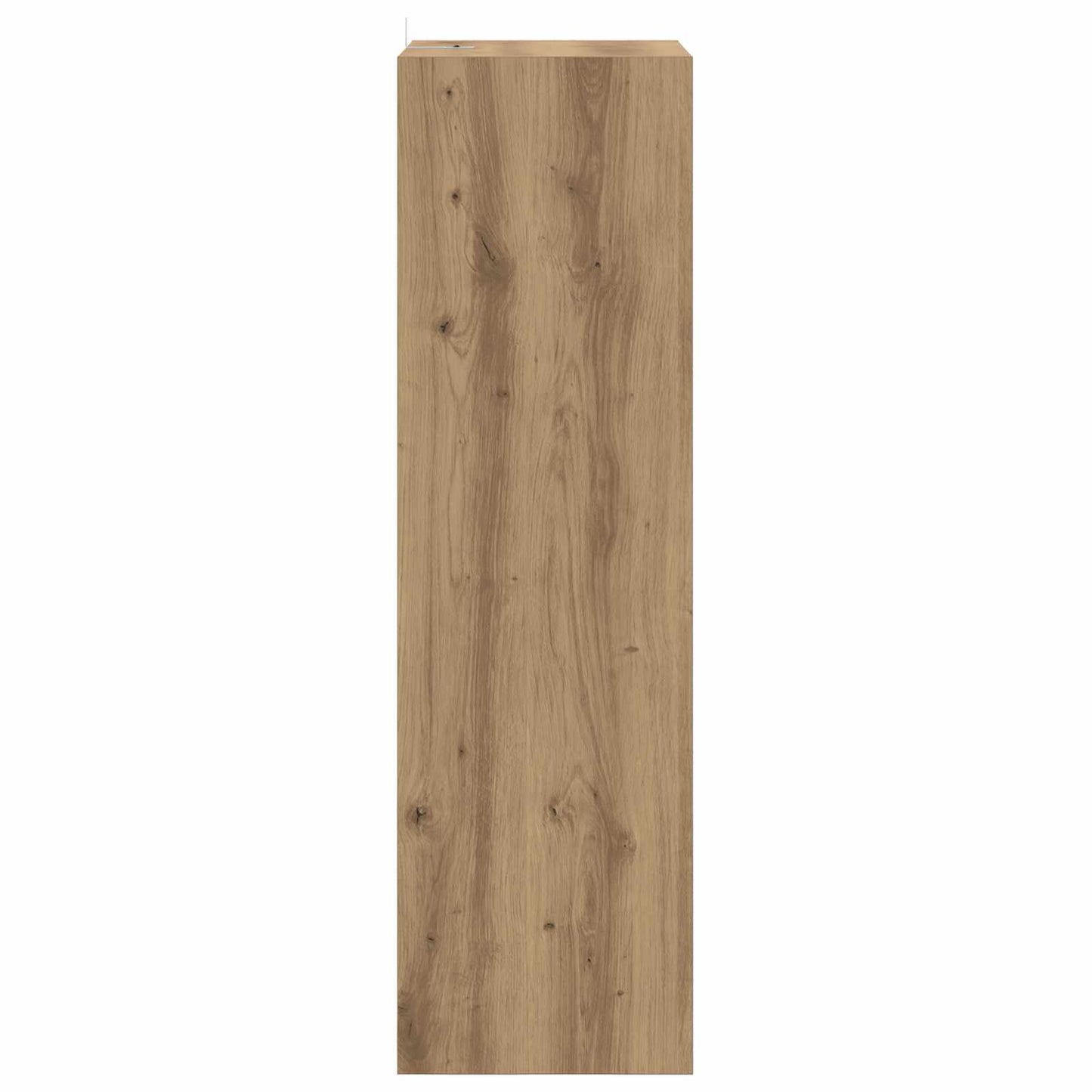 Bücherregal 3 Ebenen 37 x 30 x 103 cm Holzwerkstoff Braun