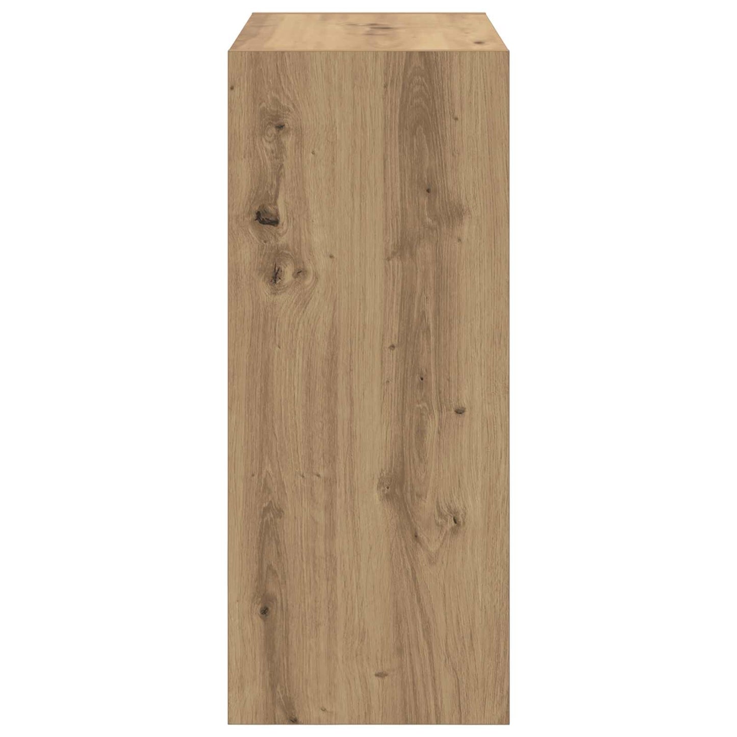 Bücherregal 2 Ebenen 60 x 30 x 72 cm Holzwerkstoff