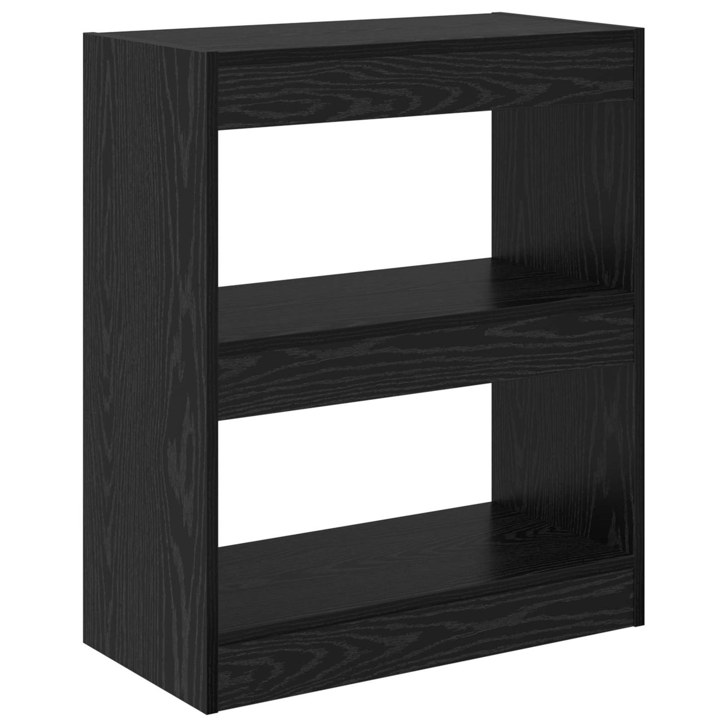 Bücherregal 2 Ebenen 60 x 30 x 72 cm Holzwerkstoff