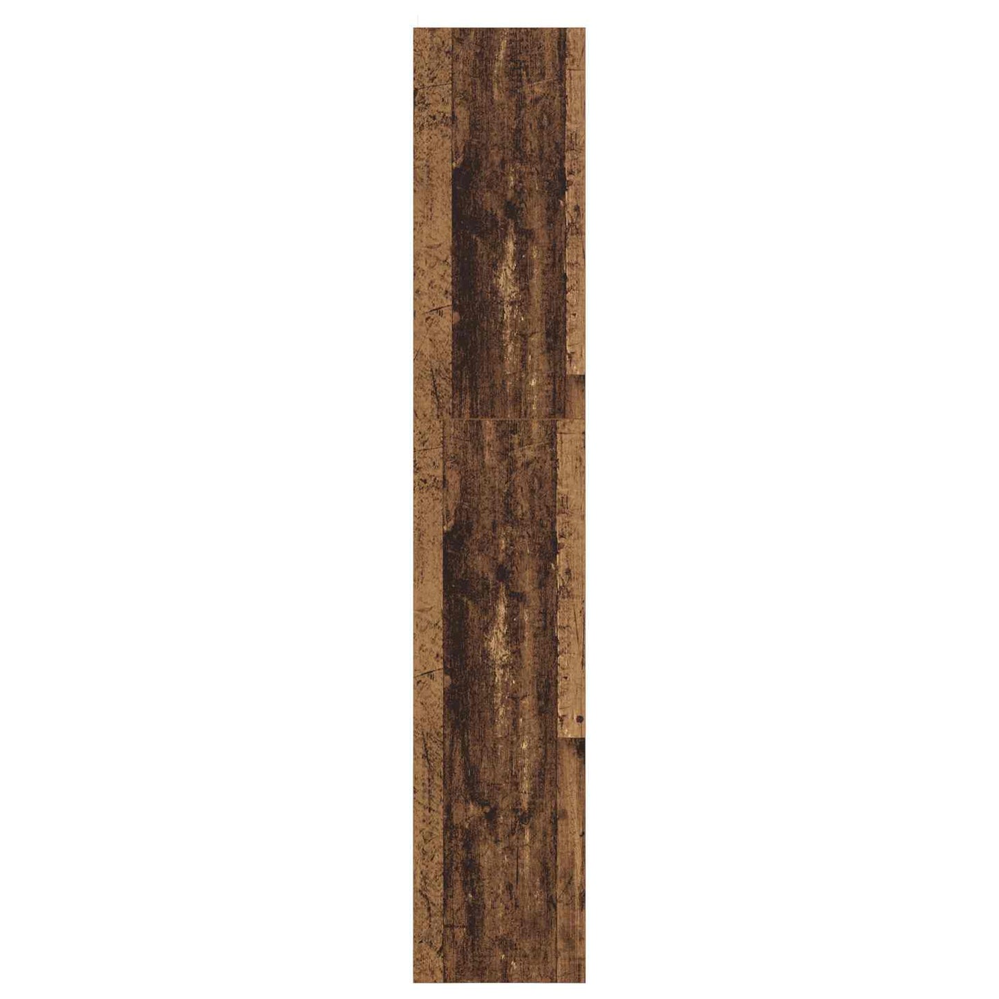Bücherregal 5 Ebenen 60 x 30 x 166 cm Holzwerkstoff Altholz