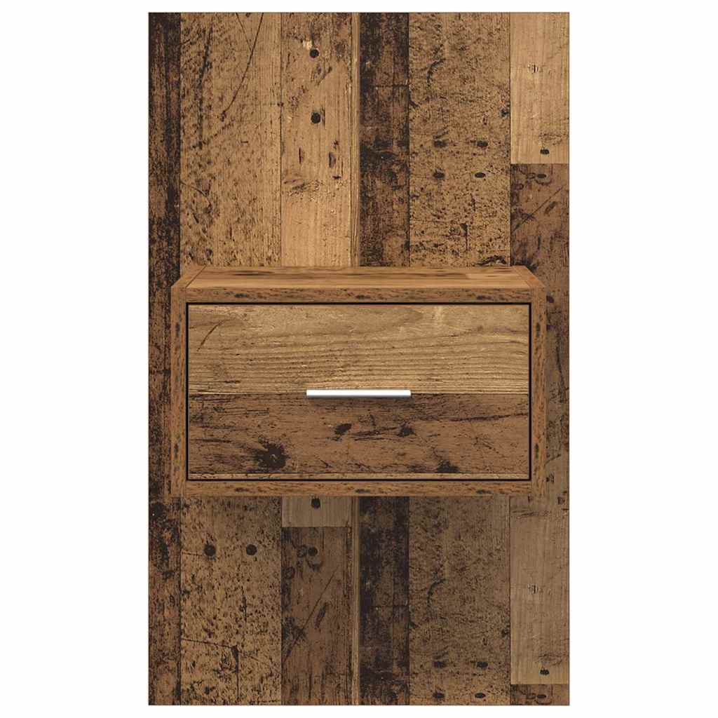 Nachttisch 2 stk. Altholz 50 x 32,5 x 80cm Holzwerkstoff