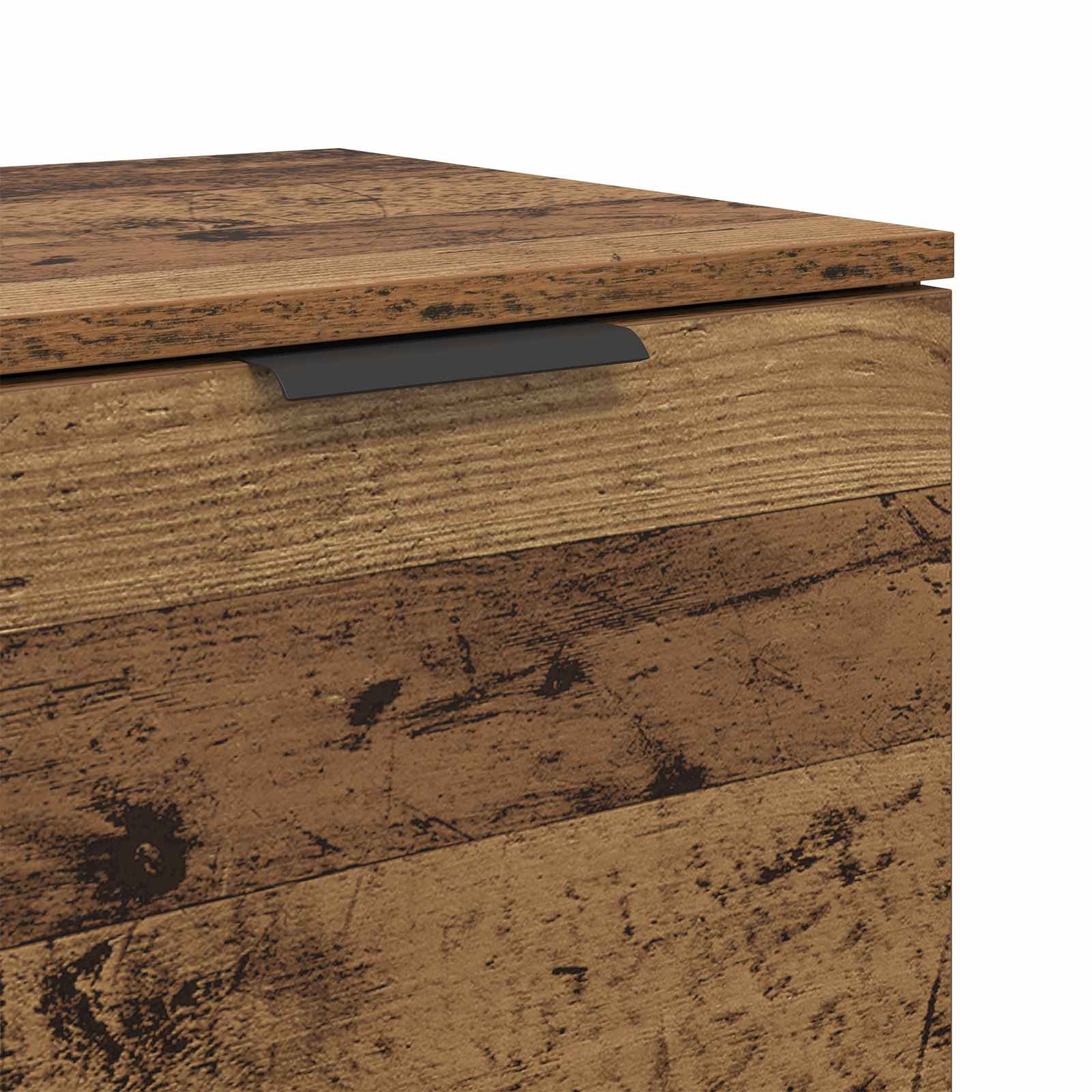 Bettschrank 2 stk. Altholz 40 x 39 x 40 cm Holzwerkstoff