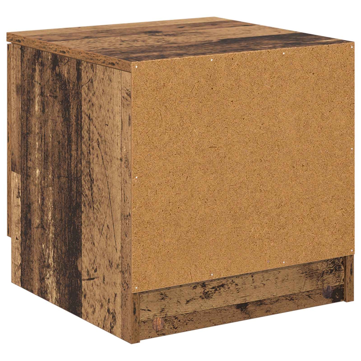 Bettschrank 2 stk. Altholz 40 x 39 x 40 cm Holzwerkstoff