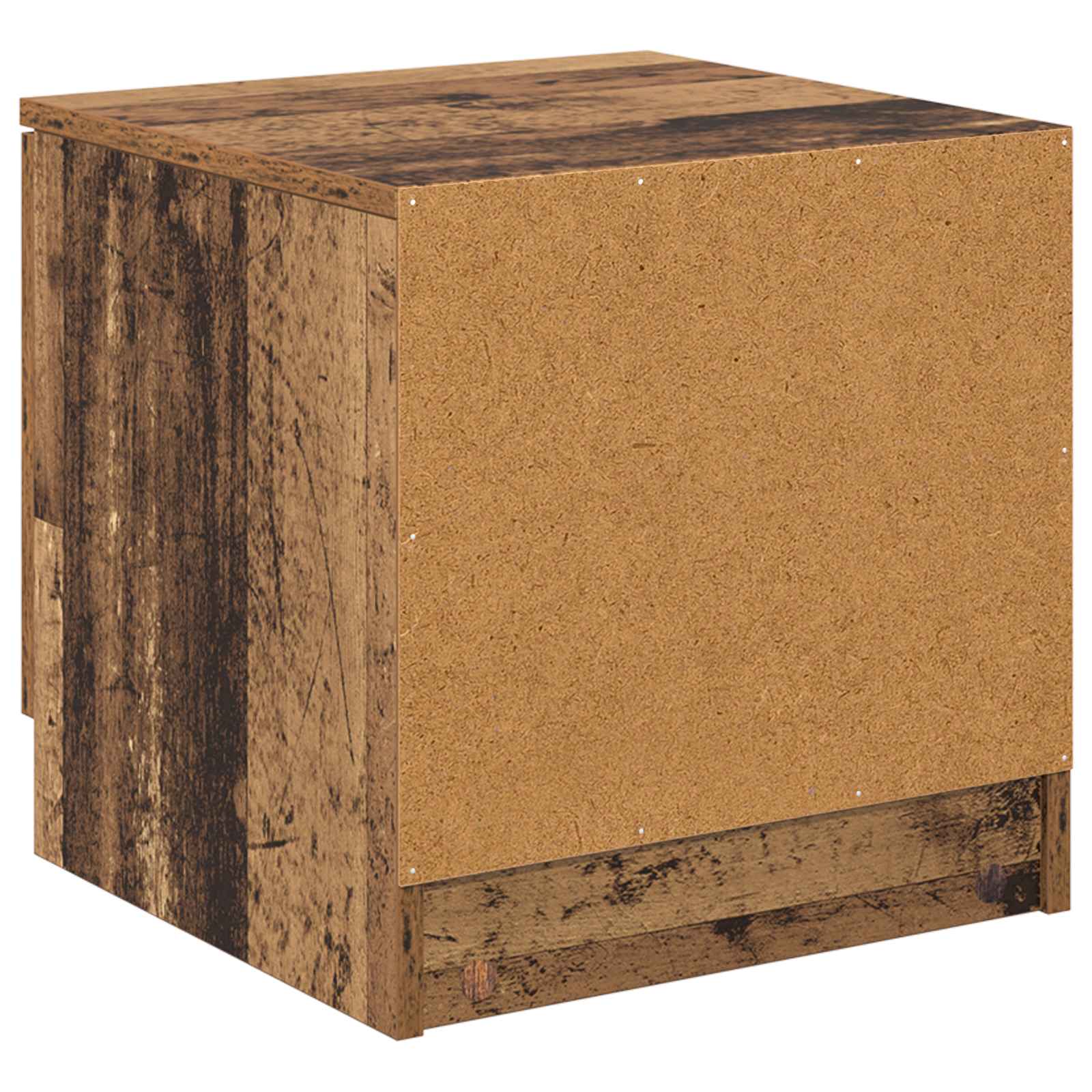 Bettschrank 2 stk. Altholz 40 x 39 x 40 cm Holzwerkstoff