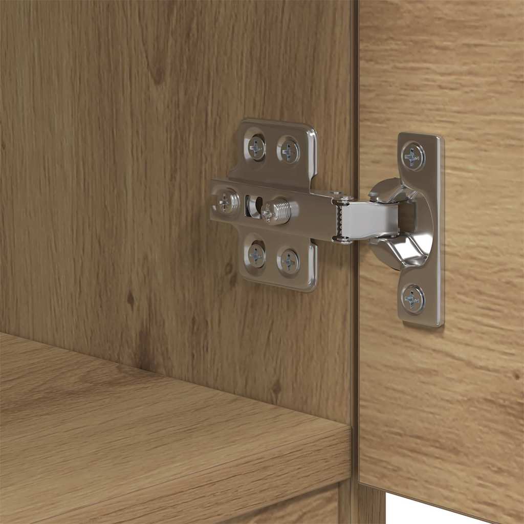 Bettschrank 2 stk. Artisan-Eiche 40 x 39 x 40 cm Holzwerkstoff