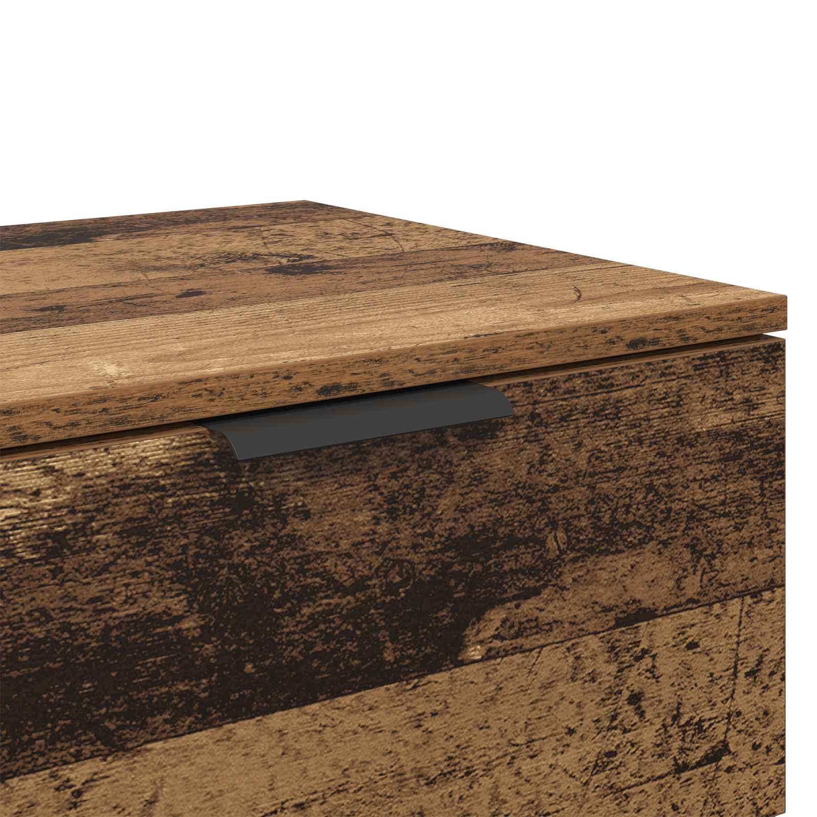 Nachttisch 2 stk. Altholz 45 x 39 x 50 cm Holzwerkstoff