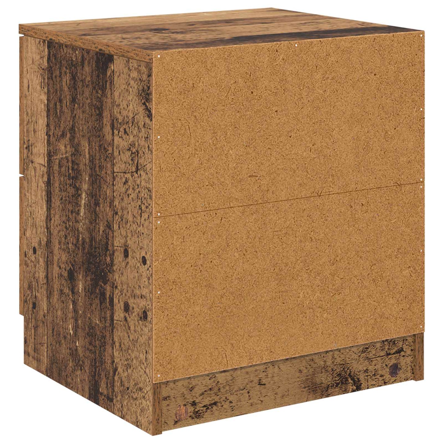 Nachttisch 2 stk. Altholz 45 x 39 x 50 cm Holzwerkstoff