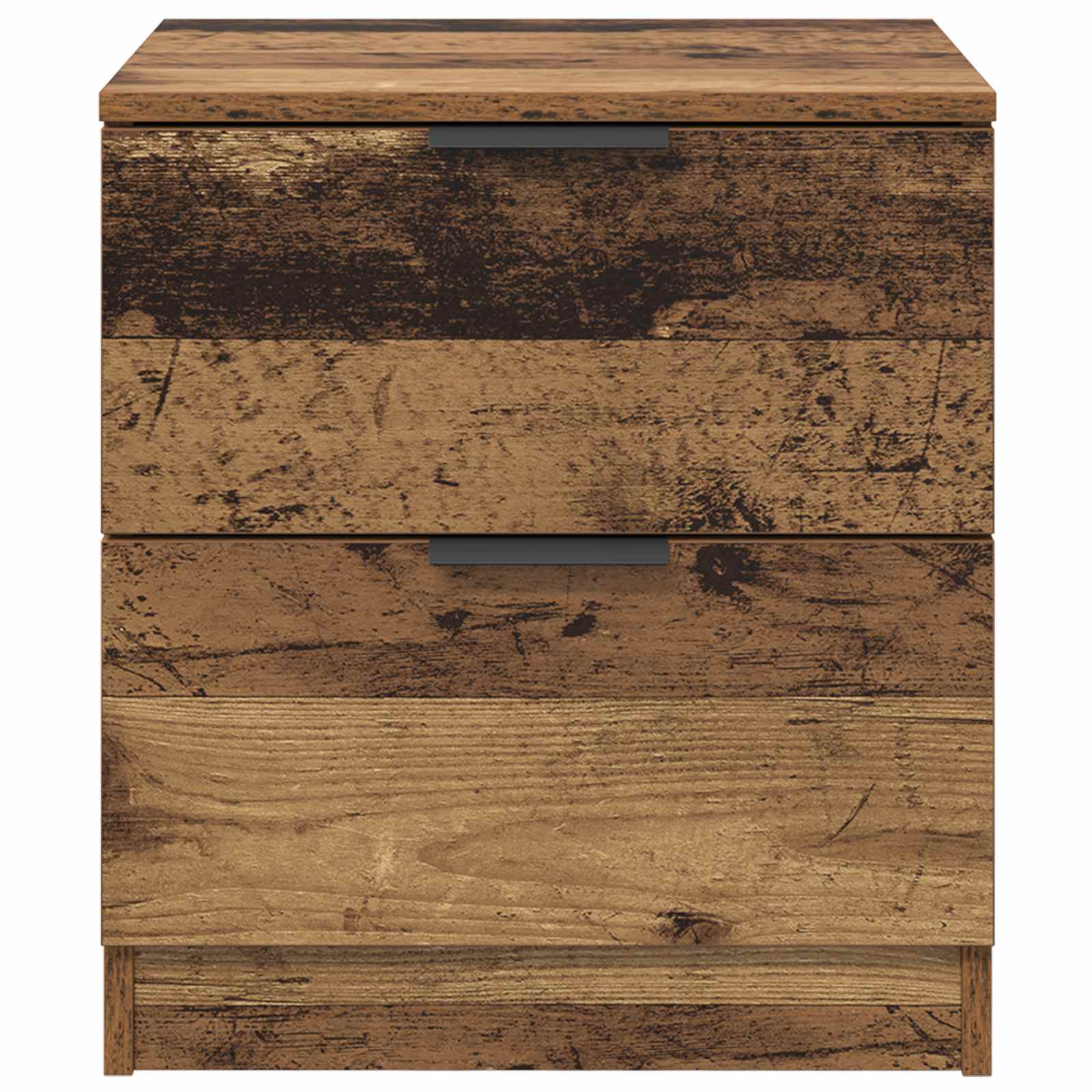 Nachttisch 2 stk. Altholz 45 x 39 x 50 cm Holzwerkstoff