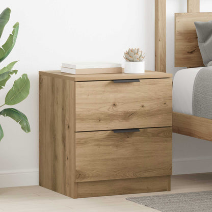 Nachttisch 2 stk. Artisan-Eiche 45 x 39 x 50 cm Holzwerkstoff