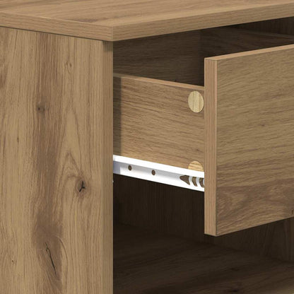 Bettschrank 2 stk. Artisan-Eiche 40 x 39 x 40 cm Holzwerkstoff