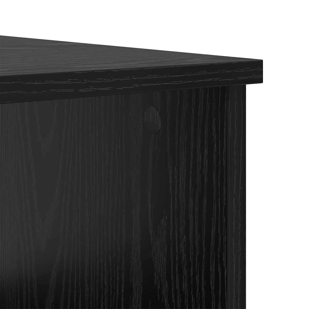Couchtisch Schwarz Eichen-Optik 100 x 50 x 36 cm Holzwerkstoff