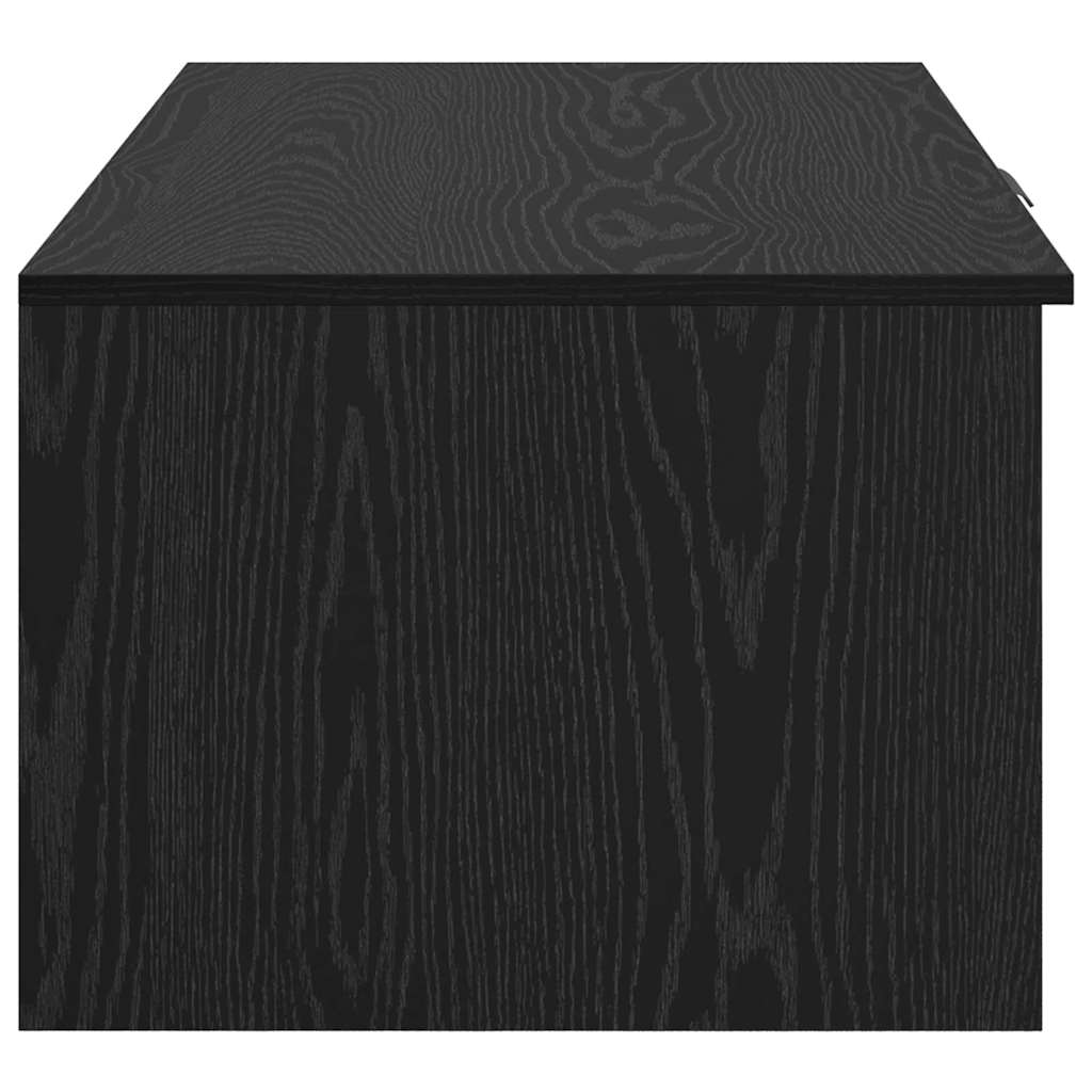 Couchtisch Schwarz Eichen-Optik 100 x 50 x 36 cm Holzwerkstoff