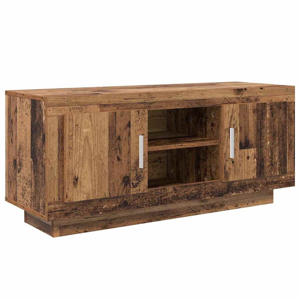 TV-Schränk 102 x 35 x 45 cm Altholz Holzwerkstoff