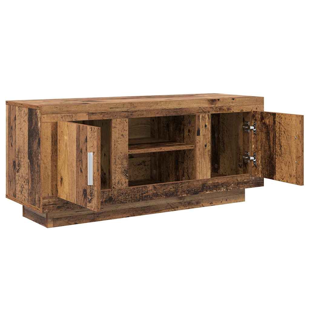 TV-Schränk 102 x 35 x 45 cm Altholz Holzwerkstoff