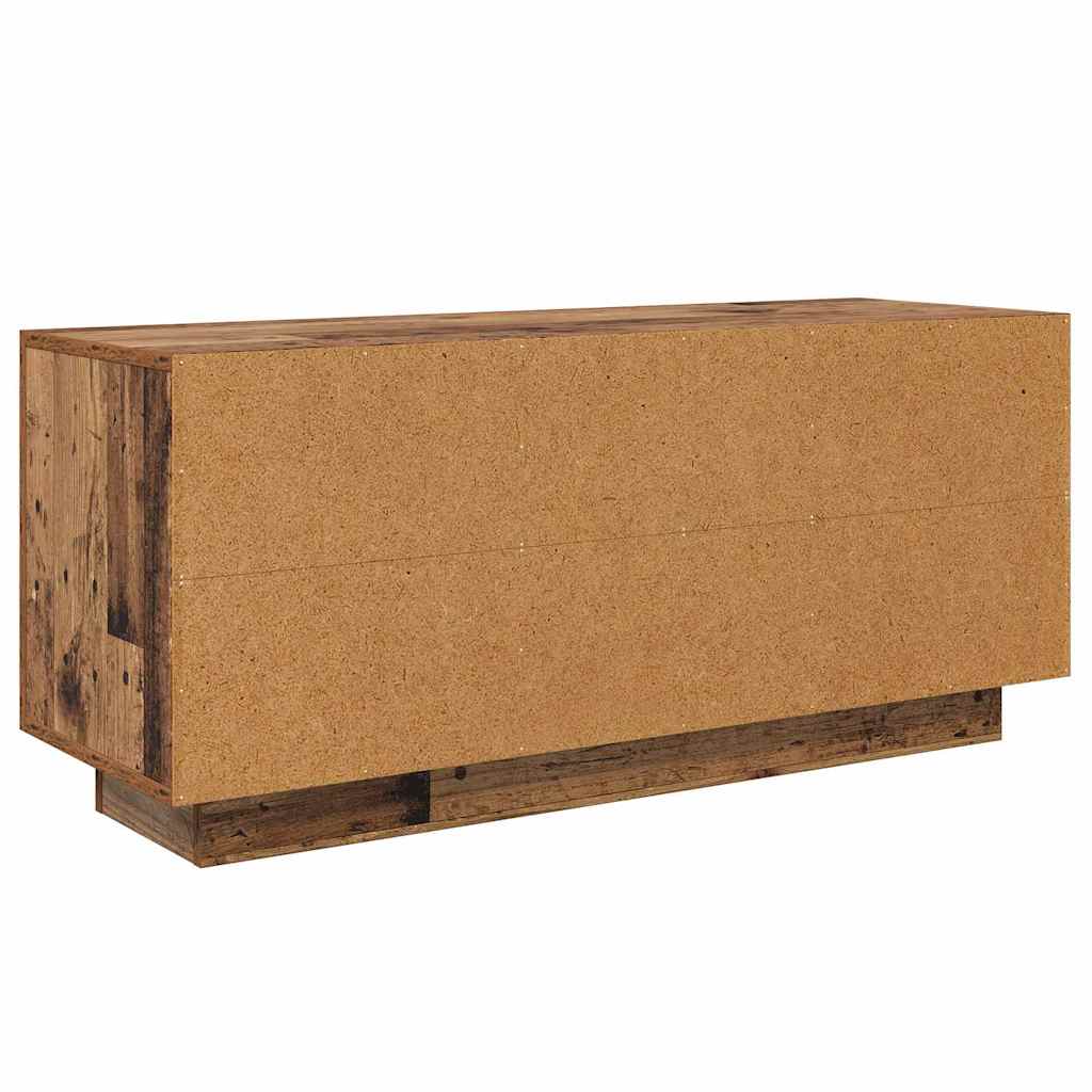 TV-Schränk 102 x 35 x 45 cm Altholz Holzwerkstoff