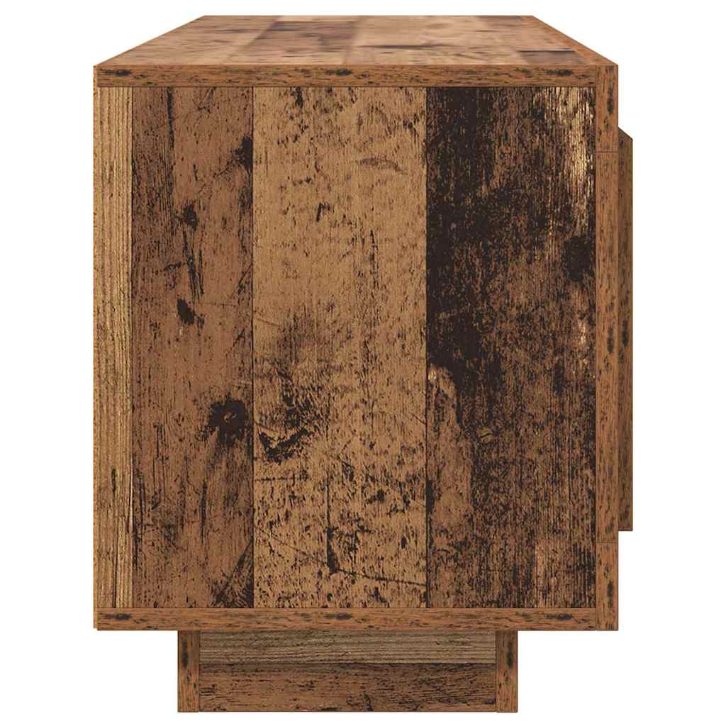 TV-Schränk 102 x 35 x 45 cm Altholz Holzwerkstoff