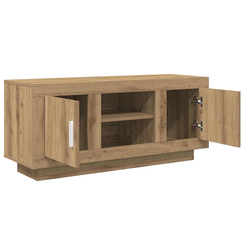 TV-Schränk 102 x 35 x 45 cm Artisan-Eiche Holzwerkstoff