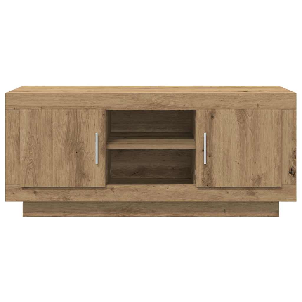 TV-Schränk 102 x 35 x 45 cm Artisan-Eiche Holzwerkstoff