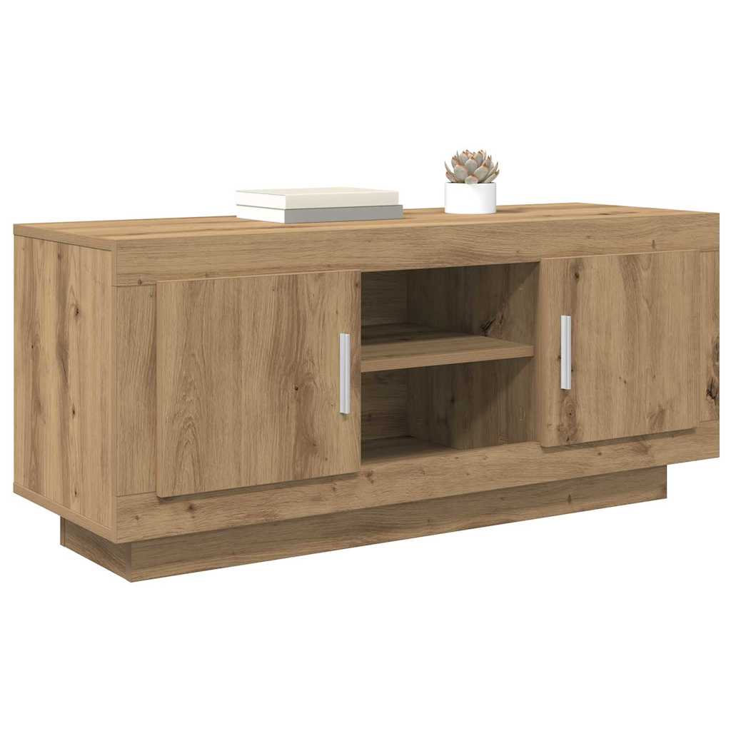 TV-Schränk 102 x 35 x 45 cm Artisan-Eiche Holzwerkstoff