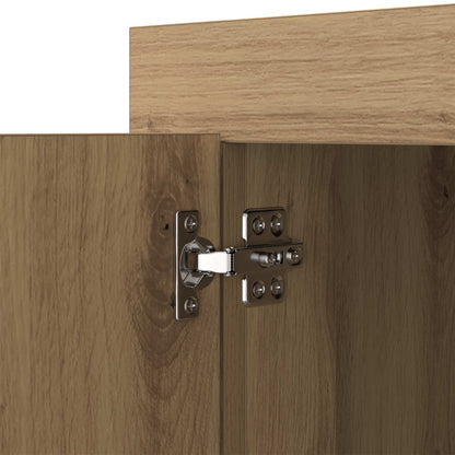 Sideboard Artisan-Eiche 80 x 40 x 75 cm Holzwerkstoff