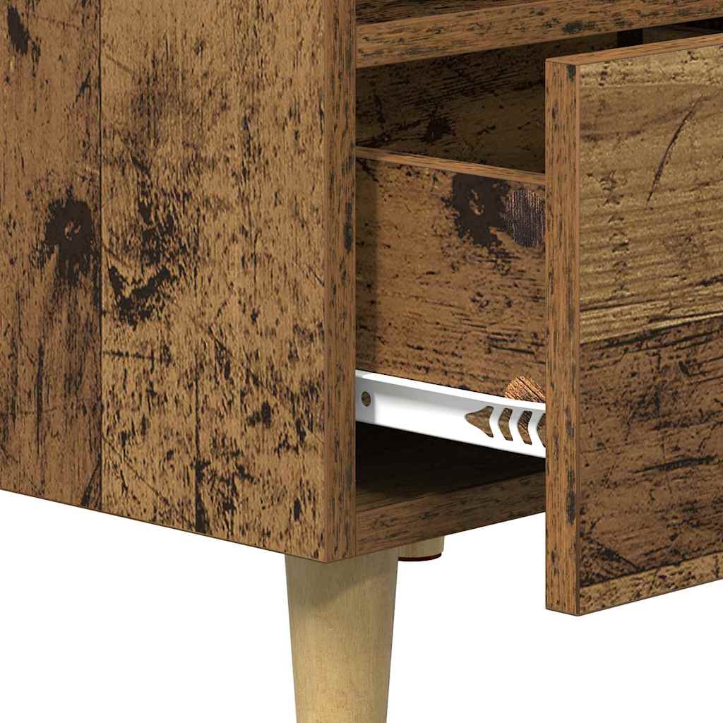 Bettschrank Altholz 40 x 35 x 47,5 cm Holzwerkstoff