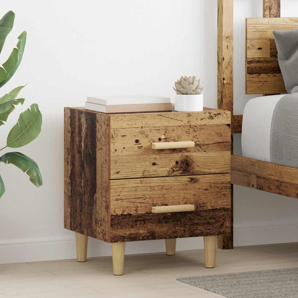 Bettschrank Altholz 40 x 35 x 47,5 cm Holzwerkstoff