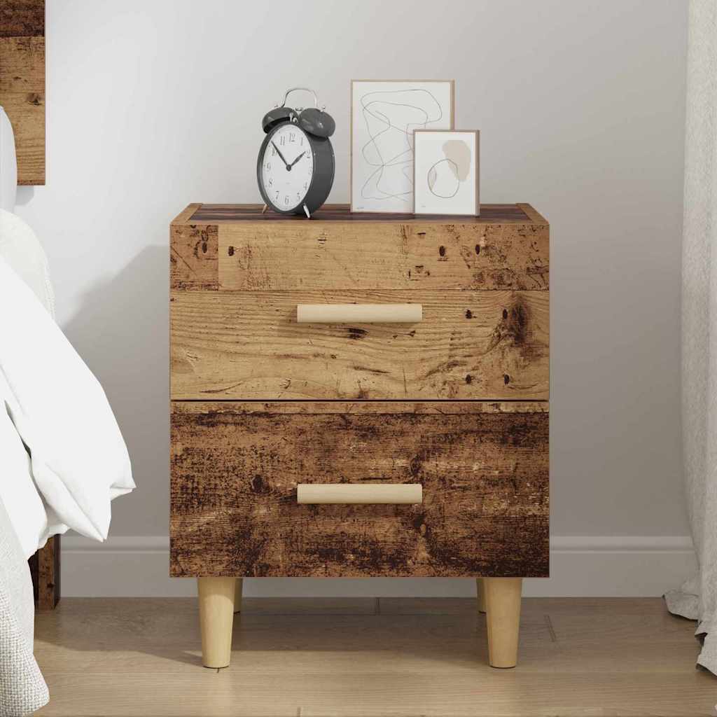 Bettschrank Altholz 40 x 35 x 47,5 cm Holzwerkstoff