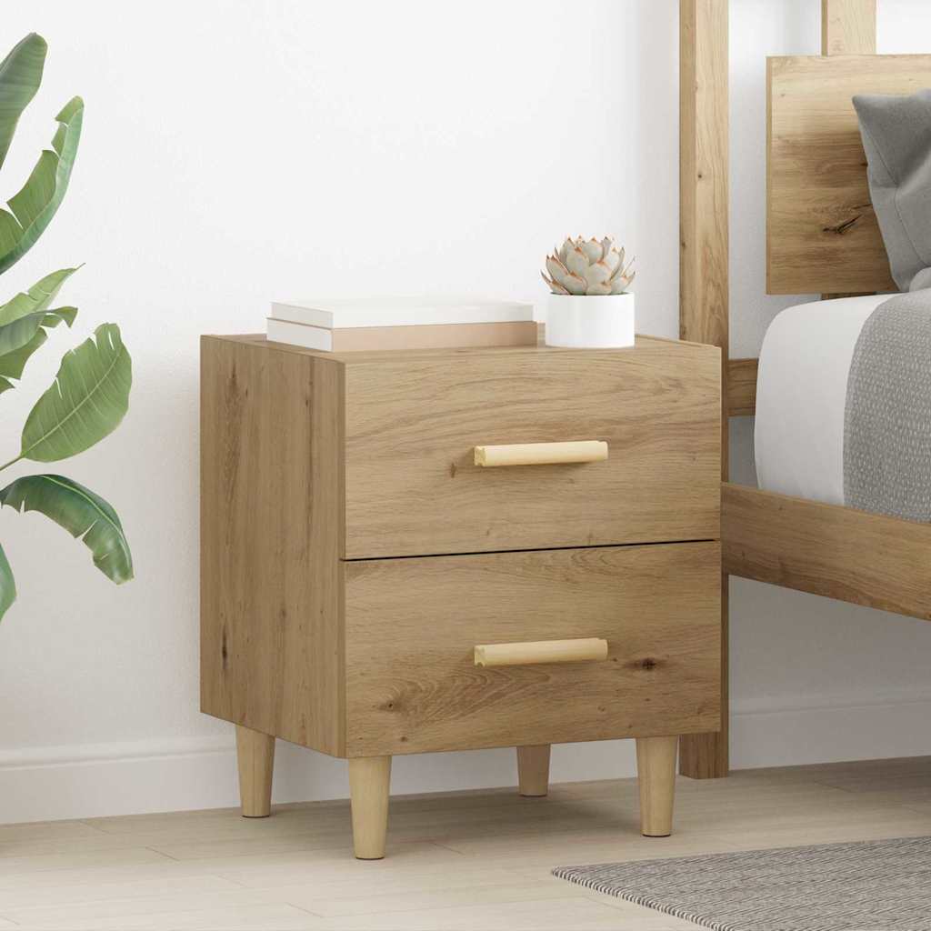 Bettschrank Artisan-Eiche 40 x 35 x 47,5 cm Holzwerkstoff