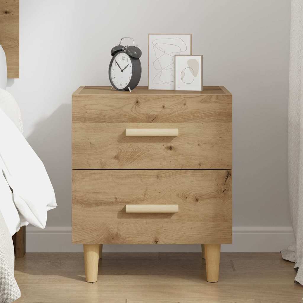 Bettschrank Artisan-Eiche 40 x 35 x 47,5 cm Holzwerkstoff