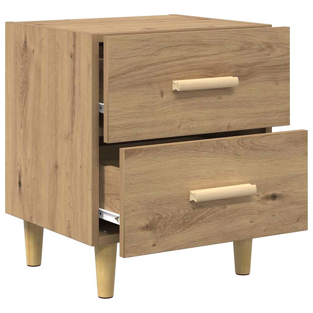 Bettschrank Artisan-Eiche 40 x 35 x 47,5 cm Holzwerkstoff