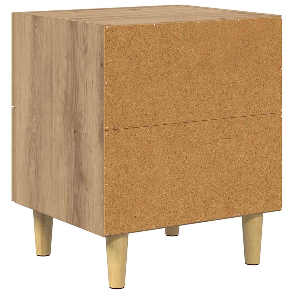 Bettschrank Artisan-Eiche 40 x 35 x 47,5 cm Holzwerkstoff