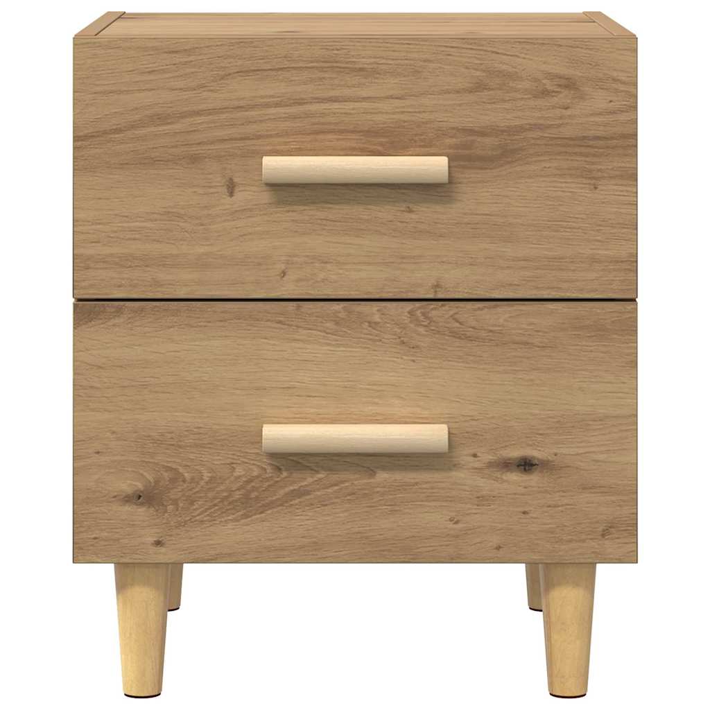 Bettschrank 2 stk. Artisan-Eiche 40 x 35 x 47,5 cm