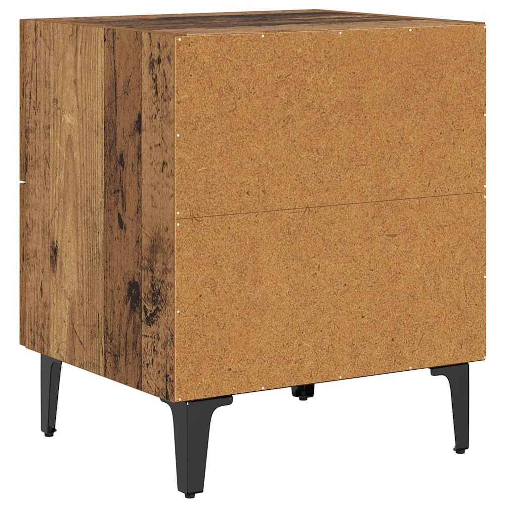 Bettschrank Altholz 40 x 35 x 47,5 cm Holzwerkstoff