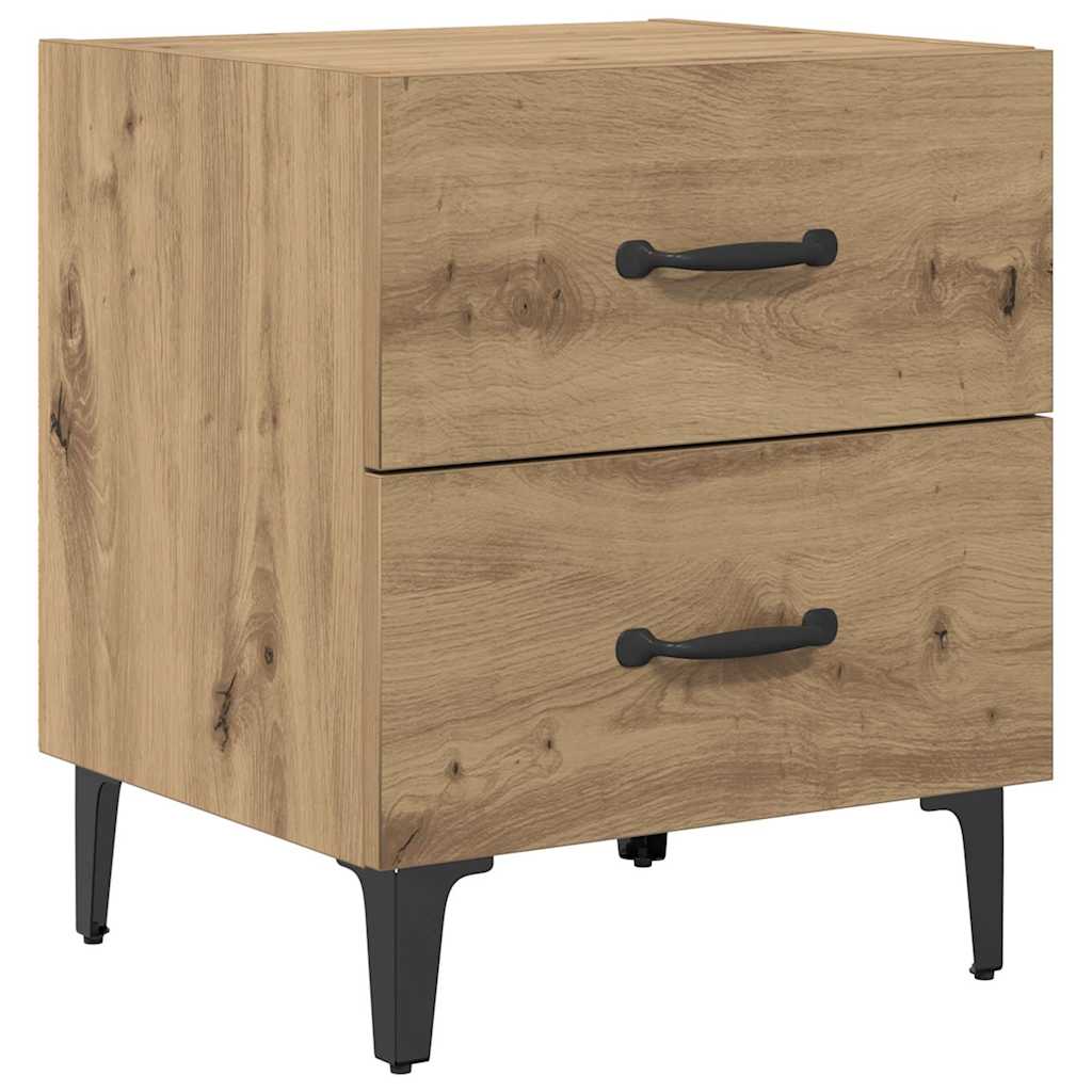 Bettschrank Artisan-Eiche 40 x 35 x 47,5 cm Holzwerkstoff