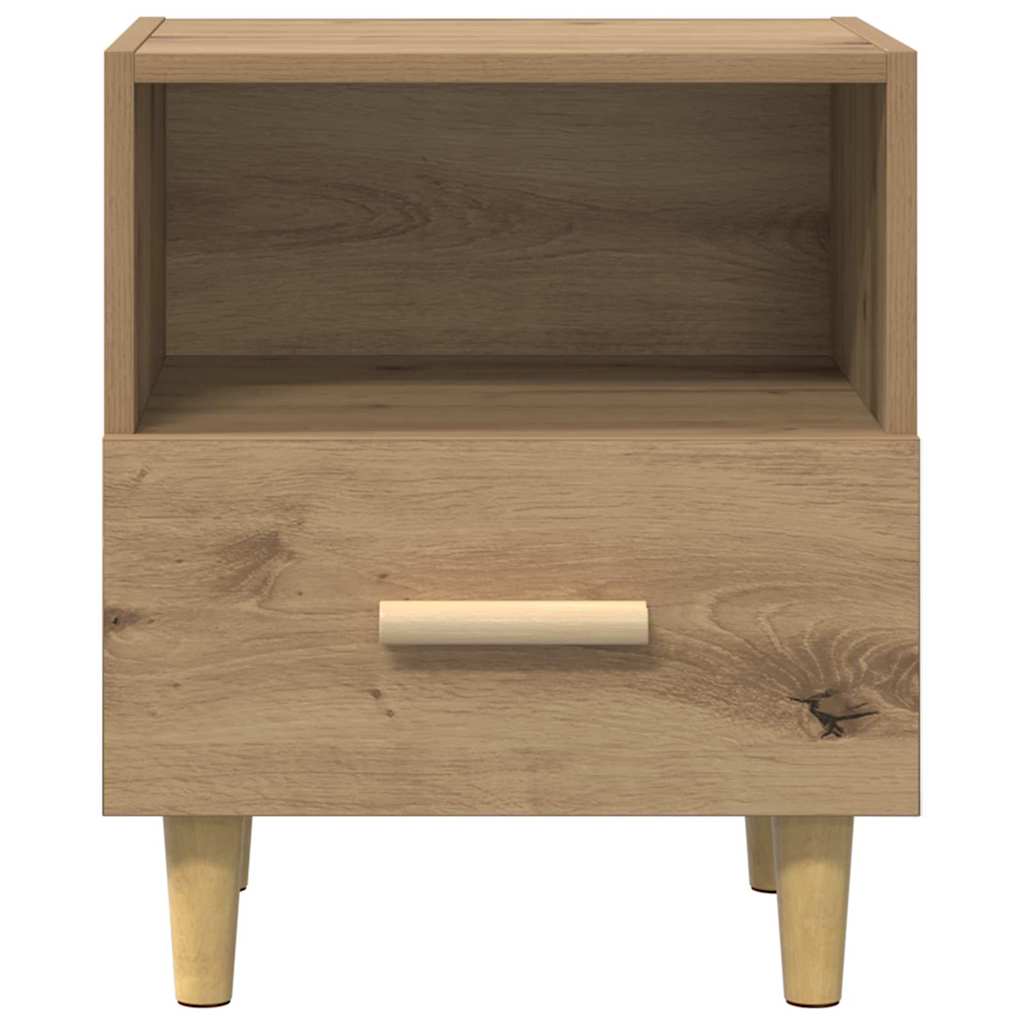 Nachttisch 2 stk. Artisan-Eiche 40 x 35 x 47 cm Holzwerkstoff