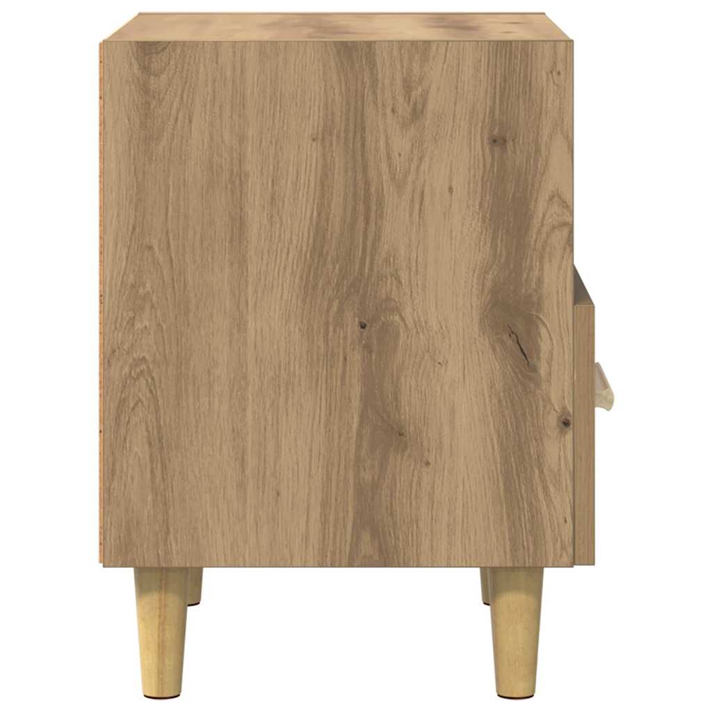 Nachttisch 2 stk. Artisan-Eiche 40 x 35 x 47 cm Holzwerkstoff
