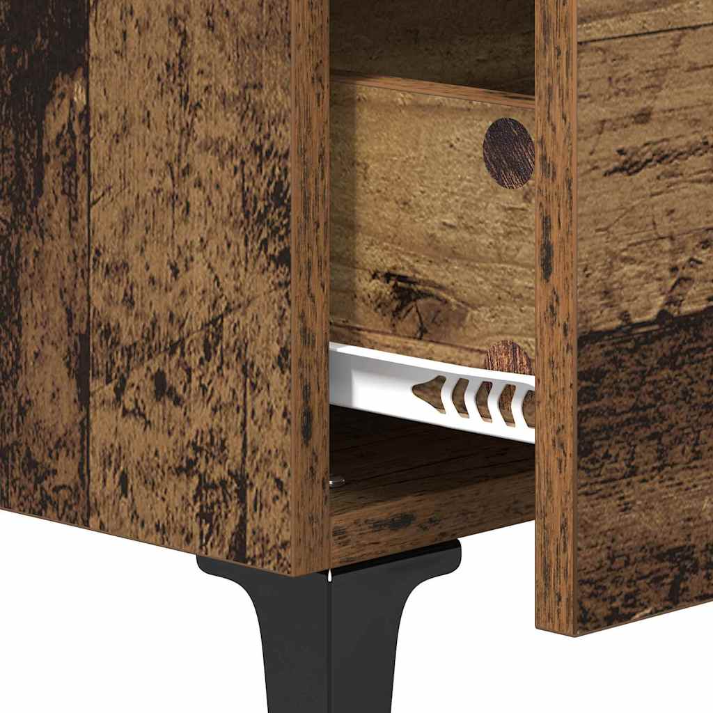 Nachttisch Altholz 40 x 35 x 47,5 cm Holzwerkstoff