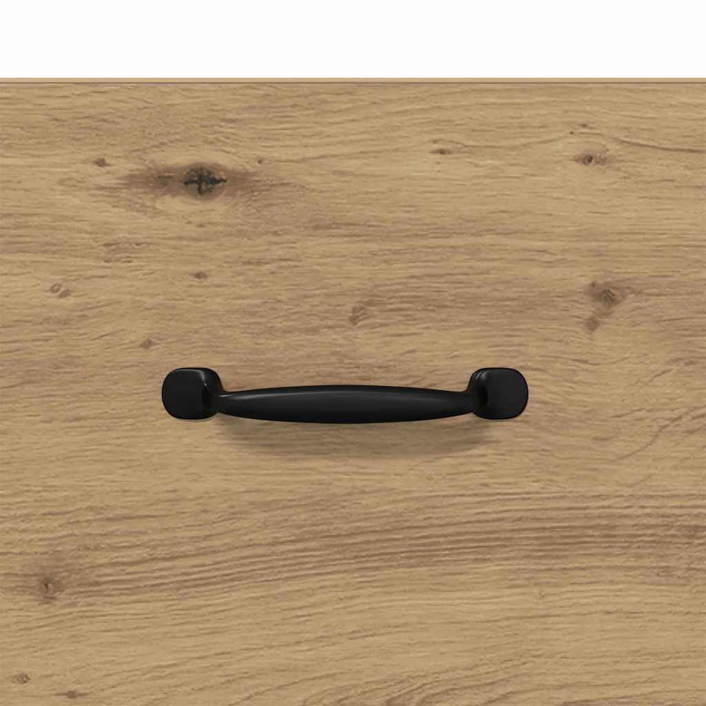 Nachttisch 2 stk. Artisan-Eiche 40 x 35 x 47,5 cm Holzwerkstoff
