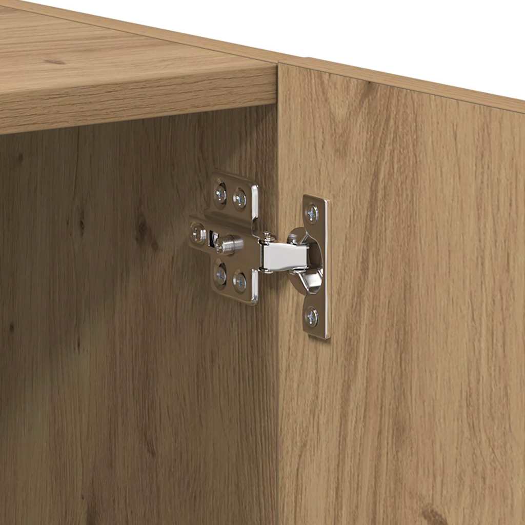 Nachttisch 2 stk. Artisan-Eiche 40 x 40 x 50 cm Holzwerkstoff