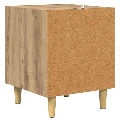 Nachttisch 2 stk. Artisan-Eiche 40 x 40 x 50 cm Holzwerkstoff