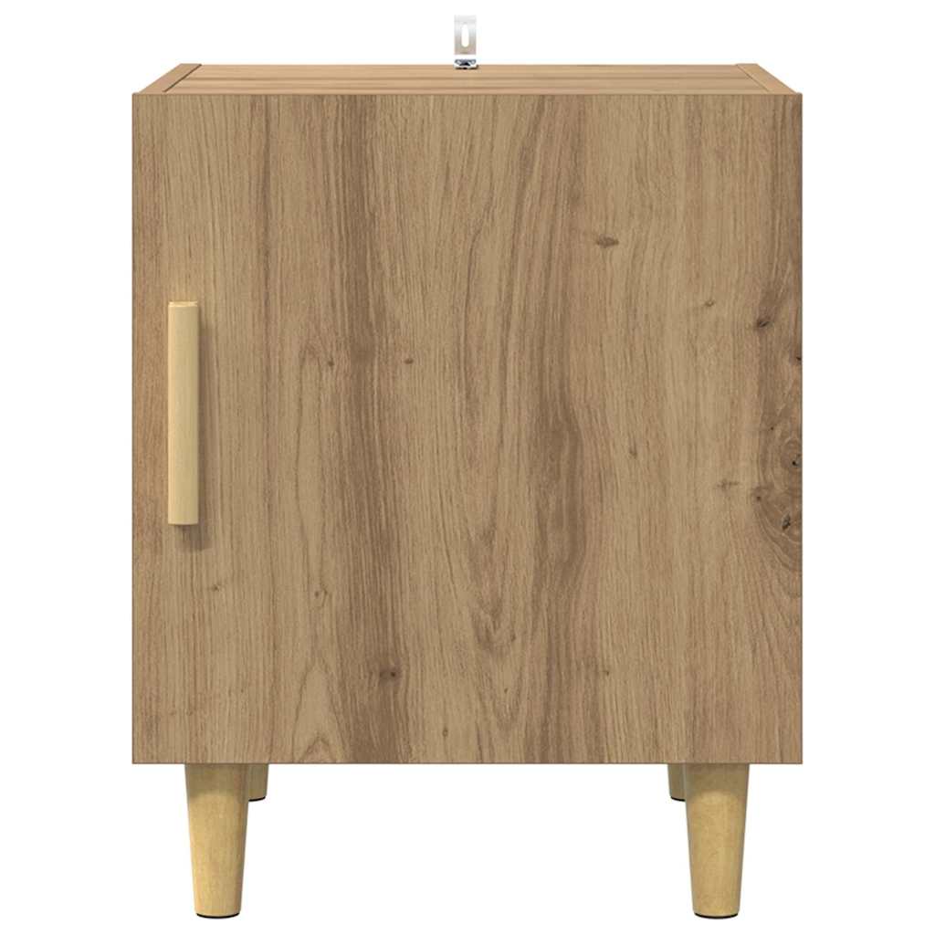 Nachttisch 2 stk. Artisan-Eiche 40 x 40 x 50 cm Holzwerkstoff