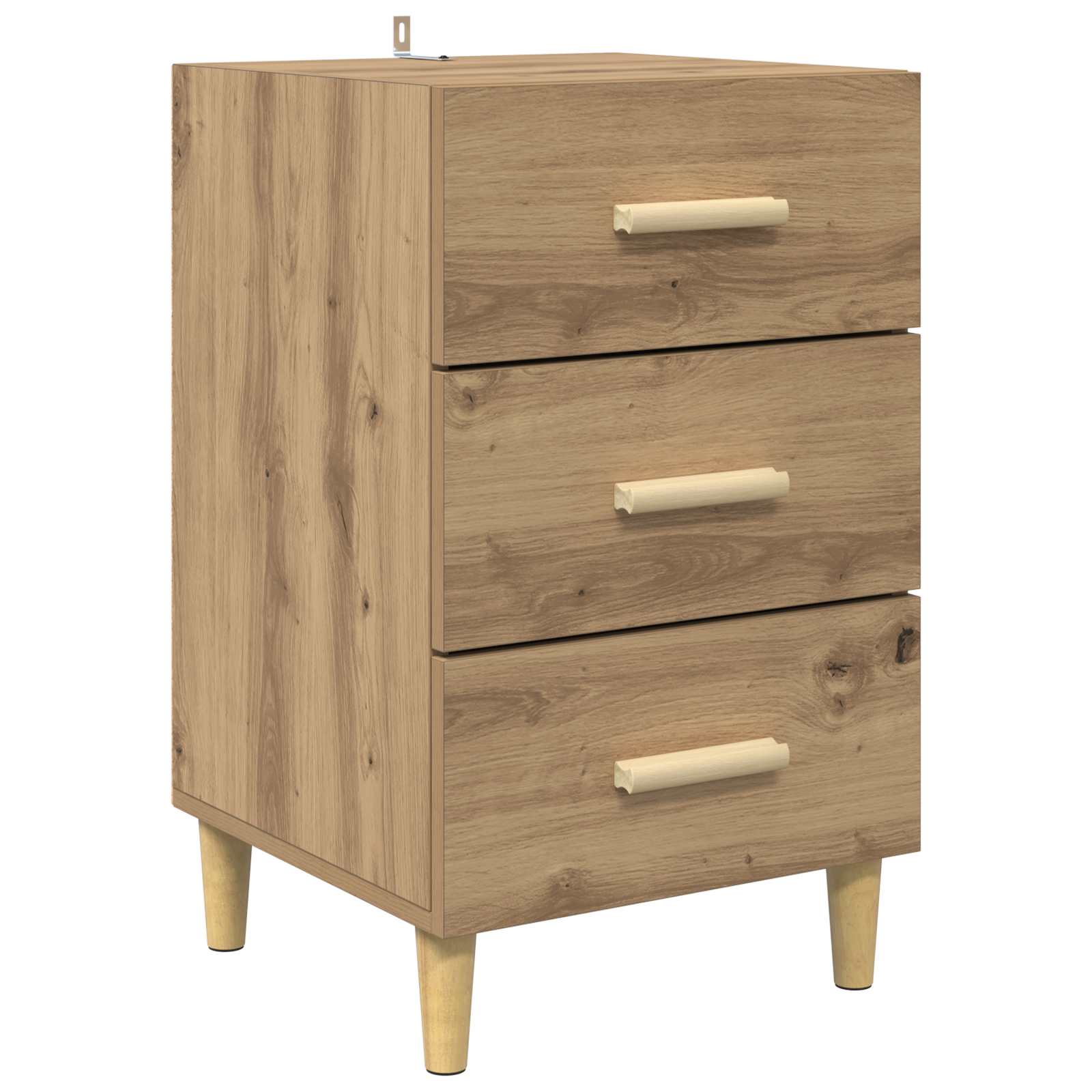 Nachttisch Artisan-Eiche 40 x 40 x 66 cm Holzwerkstoff