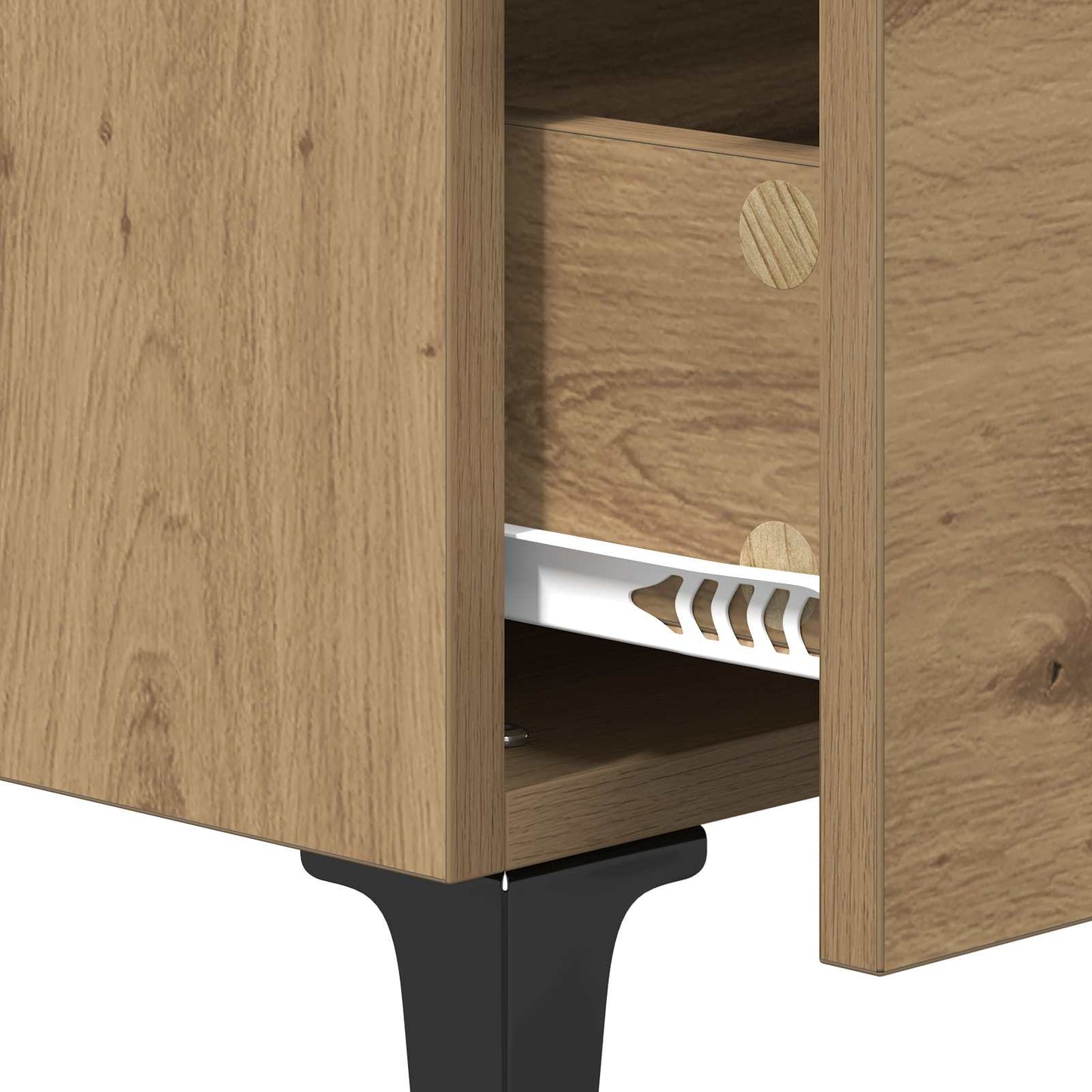 Nachttisch Artisan-Eiche 40 x 40,5 x 66 cm Holzwerkstoff
