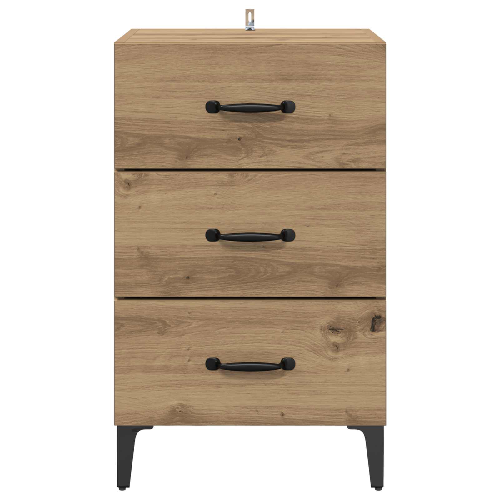 Nachttisch Artisan-Eiche 40 x 40,5 x 66 cm Holzwerkstoff