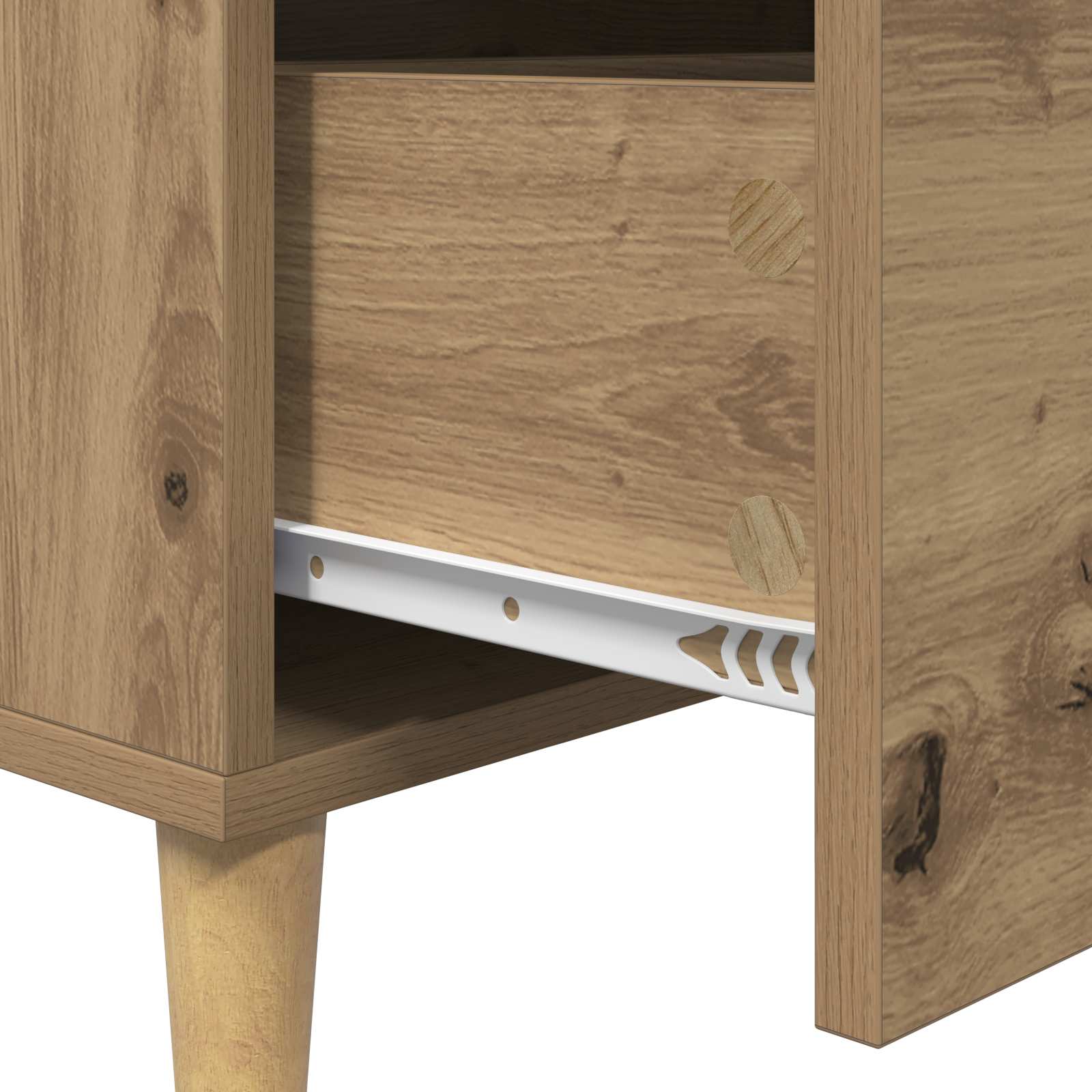 Sideboard Artisan-Eiche 69,5 x 34 x 90 cm Holzwerkstoff