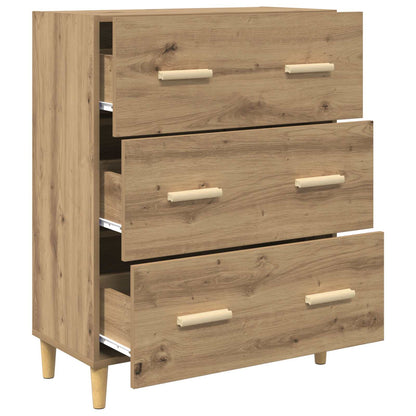 Sideboard Artisan-Eiche 69,5 x 34 x 90 cm Holzwerkstoff