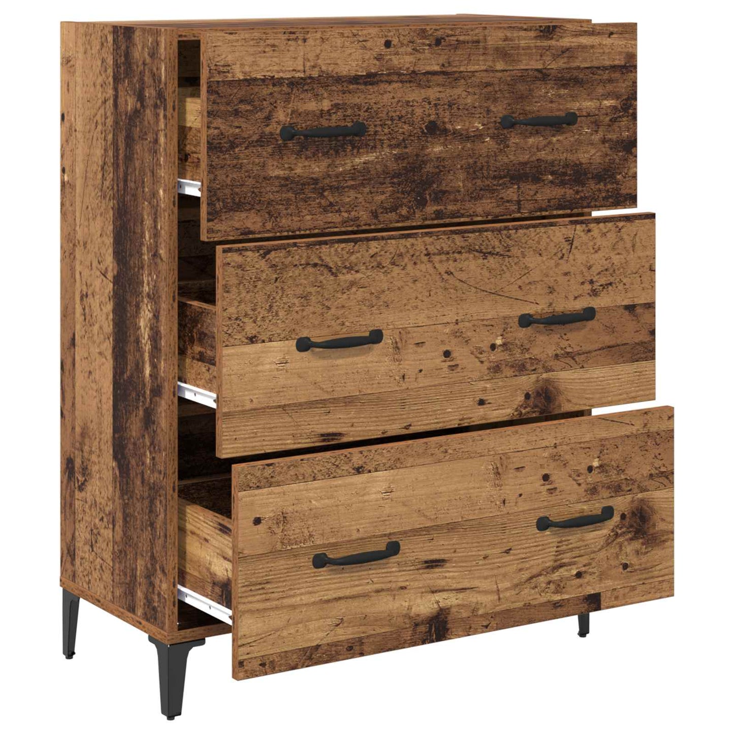 Sideboard Altholz 69,5 x 34 x 90 cm Holzwerkstoff