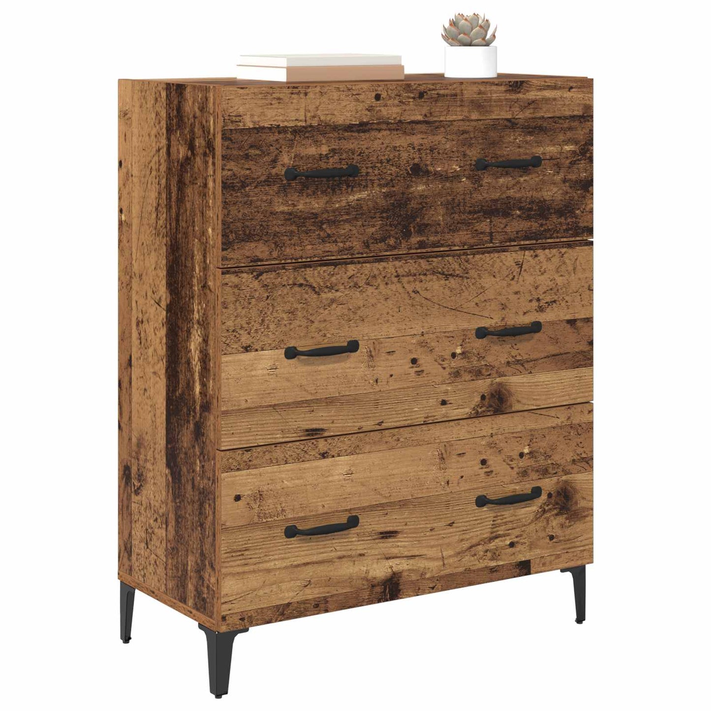 Sideboard Altholz 69,5 x 34 x 90 cm Holzwerkstoff